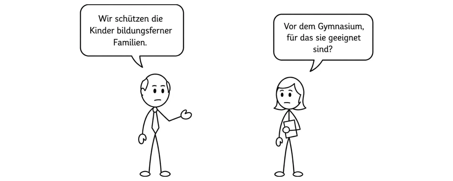 Vorschaubild zum Beitrag „Kein Schutz bildungsferner Schichten durch die verbindliche Lehrerempfehlung“